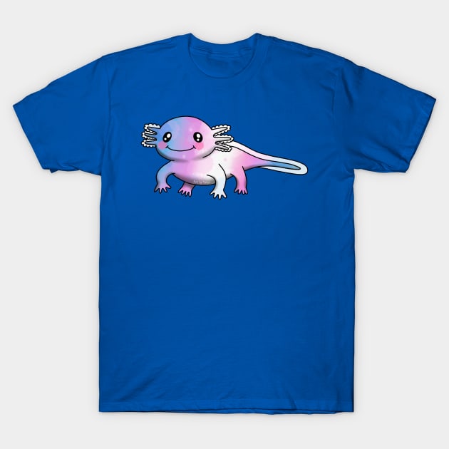 A little trans axolotl T-Shirt by Art by Veya